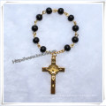 Fashion Beads Finger Rosary and Cross Finger Rosary, New Style Beads Rosary (IO-CE070)